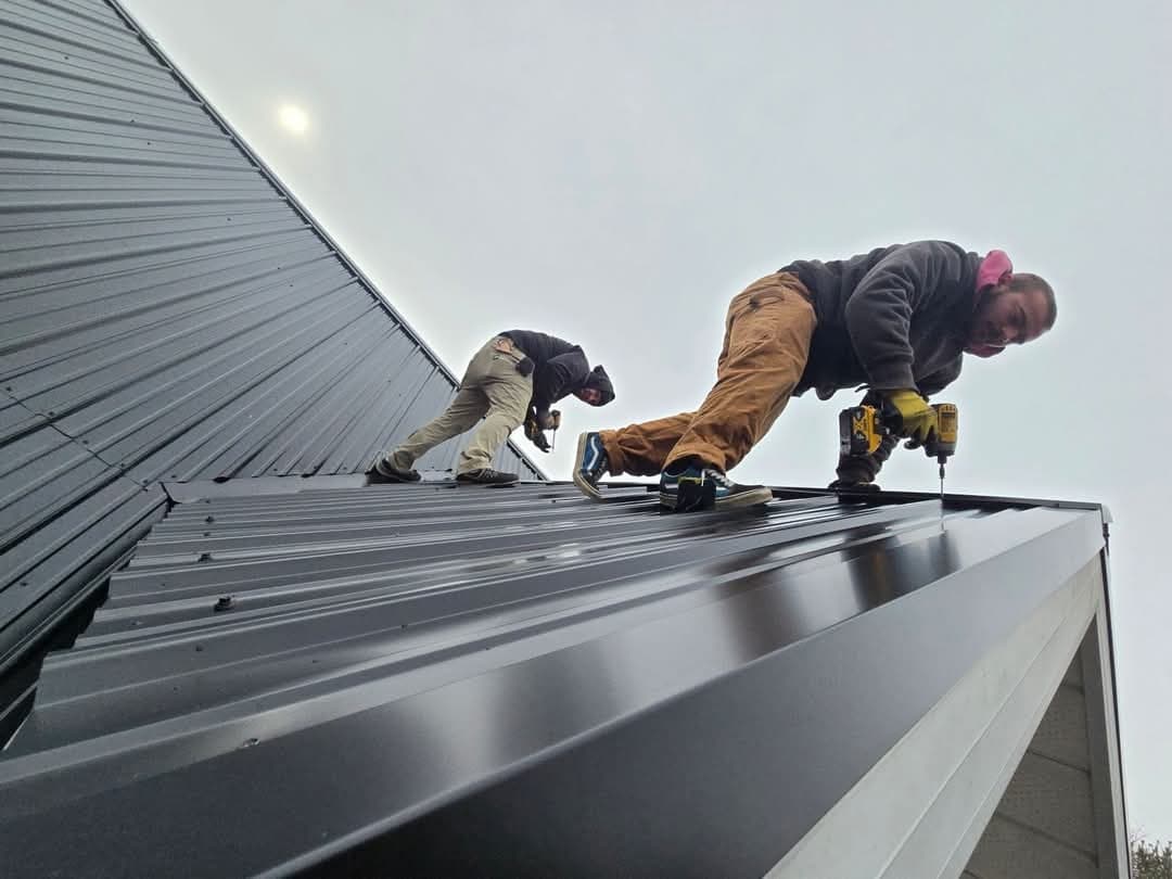 Roofing services background